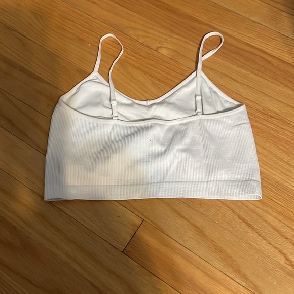 Seamless white tank top size small - Picture 2 of 2
